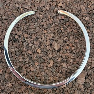 BEST | HIGH POLISH SILVERTONE CHOKER